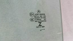 MERCEDES-BENZ Mercedes CLA W117 left rear door glass door window rear left — thumbnail 5