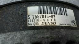 BMW BMW Z4 E89 Alternator 7552815 Alternator 170A — thumbnail 3
