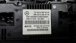 MERCEDES-BENZ Mercedes E Class W212 Auto Climate Control A2129004525 Climate Control Panel — thumbnail 4