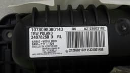 MERCEDES-BENZ Mercedes E Class W212 Dashboard Safety Module A2128603102 Module — thumbnail 4