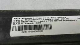 MERCEDES-BENZ Mercedes SL R231 Folding Roof Trim Rear A2317950050 Folding Roof Cover — thumbnail 10