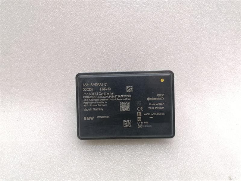 BMW BMW iX i20 40 Sensor 5A60AA3 FRONT RADAR SENSOR LONG RANGE