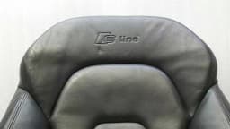AUDI Audi A5 8T front right seat backrest 8K0963557C seat front right leather S Line — thumbnail 2