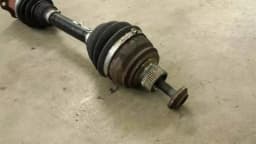 AUDI Audi A5 8T A4 8K right front drive shaft 8K0407271AK drive shaft right 2.0 TDI — thumbnail 2