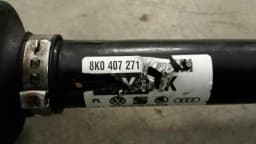 AUDI Audi A5 8T A4 8K right front drive shaft 8K0407271AK drive shaft right 2.0 TDI — thumbnail 4