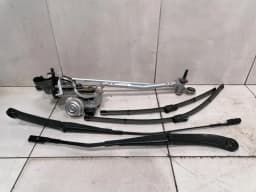 PORSCHE Porsche Taycan 9J Front Wiper Linkage 9J1955120D Wiper Motor Front RHD — thumbnail 9
