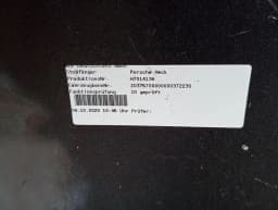 PORSCHE Porsche Taycan 9J Rear Bumper 9J0807421E Rear Bumper — thumbnail 6