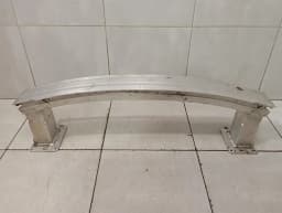 PORSCHE Porsche Taycan 9J Front Bumper Beam 9J1805241B Bumper Support Front — thumbnail 9