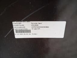 PORSCHE Porsche Taycan 9J Rear Bumper 9J0807421E Rear Bumper — thumbnail 5