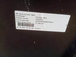 PORSCHE Porsche Taycan 9J Rear Bumper 9J0807421E Rear Bumper — thumbnail 6