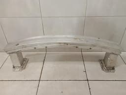 PORSCHE Porsche Taycan 9J Front Bumper Beam 9J1805241B Bumper Support Front + ETRON — thumbnail 2