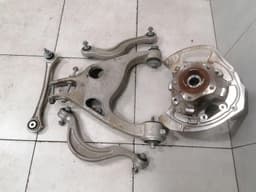 PORSCHE Porsche Taycan 9J Left Rear Hub 971505435J Wheel Bearing Housing Rear Left — thumbnail 2