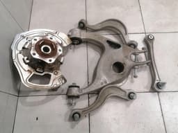 PORSCHE Porsche Taycan 9J Left Rear Hub 971505435J Wheel Bearing Housing Rear Left — thumbnail 3