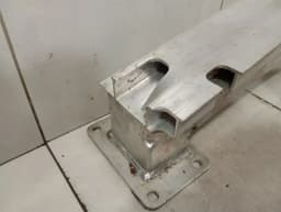 PORSCHE Porsche Taycan 9J rear bumper beam 9J1803184C rear bumper carrier — thumbnail 9