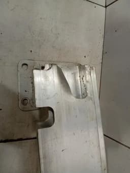 PORSCHE Porsche Taycan 9J rear bumper beam 9J1803184C rear bumper carrier — thumbnail 4