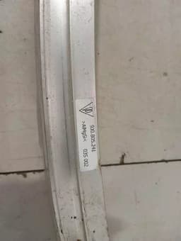 PORSCHE Porsche Taycan 9J Front Bumper Beam 9J0805241A Bumper Support Front DEFECT — thumbnail 6