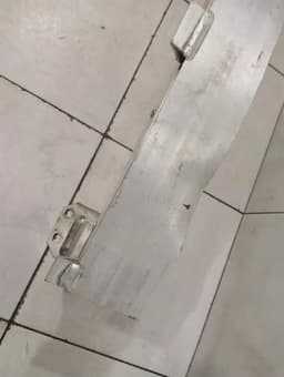 PORSCHE Porsche Taycan 9J Front Bumper Beam 9J0805241A Bumper Support Front DEFECT — thumbnail 2