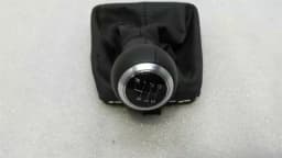 AUDI Audi A4 8W gear knob gear knob manual leather black black — thumbnail 6