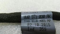 AUDI Audi A4 8W FLH door wiring loom 8W0971030AK door wiring harness front left — thumbnail 2