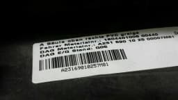 MERCEDES-BENZ Mercedes SL R231 A-Pillar Bezel Cover A2316900925 A-Post Covers — thumbnail 10