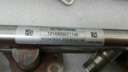 MERCEDES-BENZ Mercedes CLS W218 Fuel Injection Moulding Pipe Distributor A2780703395 Fuel Rail M278 V8 — thumbnail 6