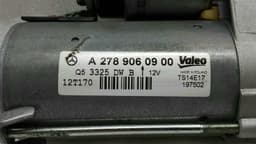 MERCEDES-BENZ Mercedes CLS W218 starter A2789060900 starter engine M278 CLS550 4matic — thumbnail 10
