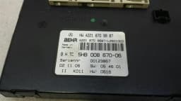 MERCEDES-BENZ Mercedes S-Class W221 Climate Control Module A2218709987 AC Control Unit — thumbnail 5
