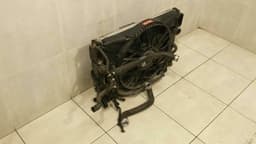 MERCEDES-BENZ Mercedes CLS W219 radiator pack A2115003402 radiator package OM642 V6 diesel — thumbnail 2