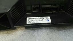 MERCEDES-BENZ Mercedes CLS W219 Auto Climate Control A2198303985 Climate Control Panel — thumbnail 10