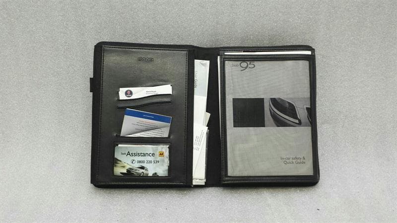 SAAB 9-5 95 Manual Service Booklet Car Maintenance Manual
