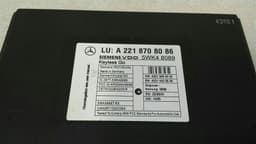 MERCEDES-BENZ Mercedes S-Class W221 Keyless Go module A2218708086 Keyless Go ECU — thumbnail 5