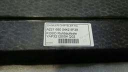 MERCEDES-BENZ Mercedes S-Class W221 Boat Floor A2216800442 Trunk Trim Set — thumbnail 4