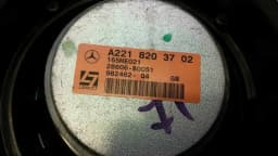 MERCEDES-BENZ Mercedes S-Class W221 Speaker A2218203702 Speaker Faulty Logic7 L7 HK — thumbnail 8