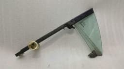 MERCEDES-BENZ Mercedes CLS W219 Left Rear 1/4 Glass A2197300955 Door Window 1⁄4 Rear Left — thumbnail 1