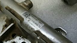 PORSCHE Porsche 911 991 Fuel Rail 9A111085972 Fuel Injection Moulding Pipe Distributor — thumbnail 4