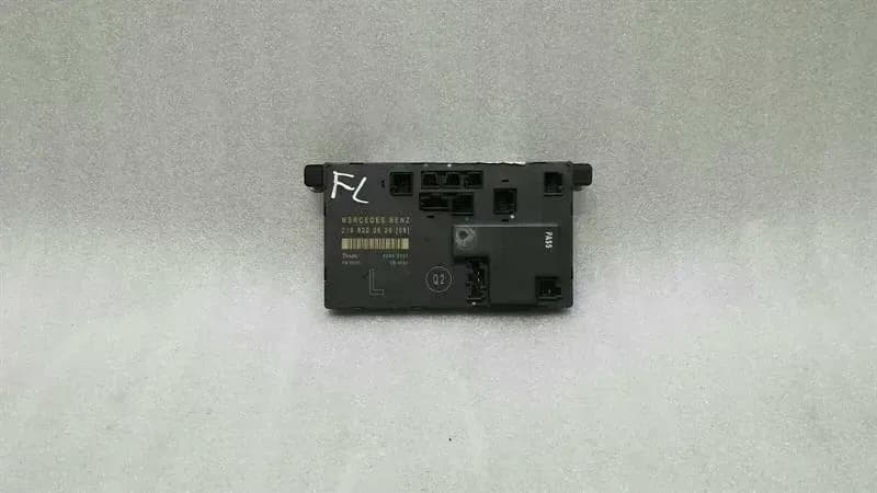 Mercedes CLS W219 FLH door module A2198200626 door control unit front left