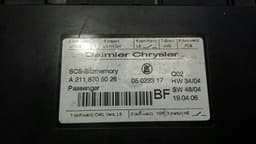 MERCEDES-BENZ Mercedes R Class W251 front seat module A2118705026 front seat control unit — thumbnail 7