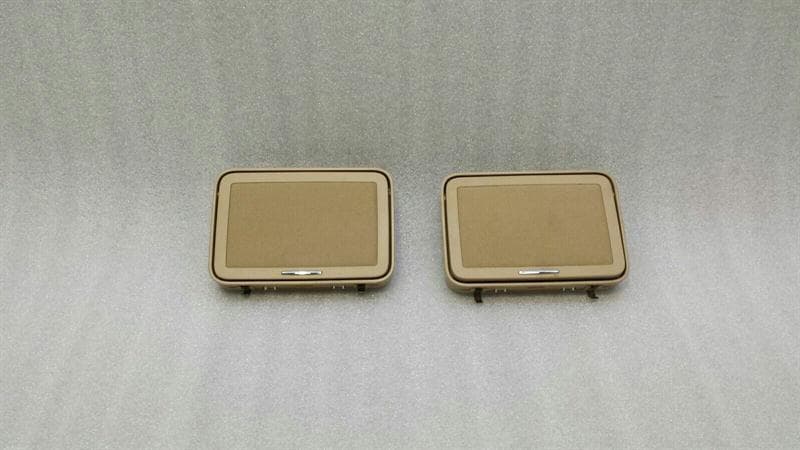 MERCEDES S-CLASS W221 MAKE UP MIRRORS SET A2218101817 CEILING LIGHT MIRROR SET