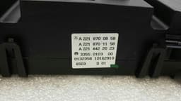 MERCEDES-BENZ Mercedes S-Class W221 Auto Climate Control A2218700858 Climate Control Panel — thumbnail 5