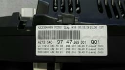 MERCEDES-BENZ Mercedes E Class W207 Instrument Cluster A2125409747 Speedometer MPH Diesel — thumbnail 6