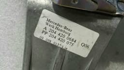 MERCEDES-BENZ Mercedes E Class W207 RHD Park Brake Pedal A2044200684 Right Hand Drive — thumbnail 5