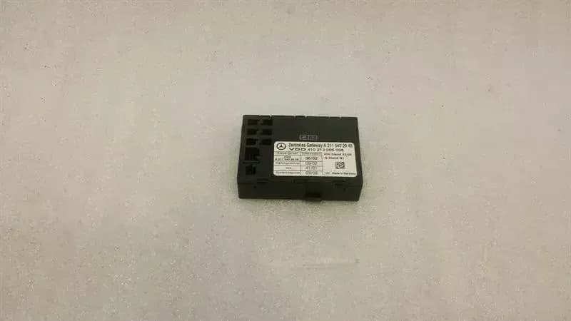 MERCEDES-BENZ Mercedes E Class W211 E500 A2115402945 Control Unit Central Gateway Modules