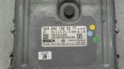 MERCEDES-BENZ Mercedes ML W164 Engine ECU A6421505377 Engine Control Unit OM642 — thumbnail 5
