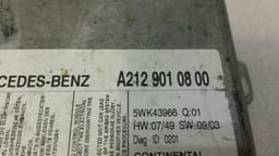 MERCEDES-BENZ Mercedes E Class W212 Safety Module ECU A2129010800 Air Control Unit SRS AIR — thumbnail 5