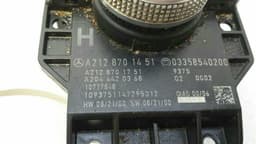 MERCEDES-BENZ Mercedes E Class W212 Command Controller A2128701451 Multimedia Switch — thumbnail 7