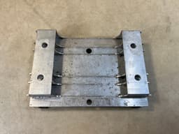 PORSCHE Porsche 911 991 GENUINE Connection Tunnel Carrier Support Bracket — thumbnail 6