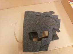 PORSCHE Porsche 911 991 Genuine front panel Sound absorber firewall 99155672300 — thumbnail 9