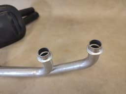 PORSCHE Porsche 911 991 Genuine AC Air Heater Blower vent heating radiator pipe hose — thumbnail 7