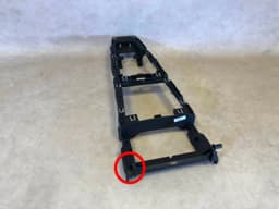 PORSCHE Porsche 911 991 Boxster Cayman 981 Centre Console Bracket Trim frame 99155326301 — thumbnail 2