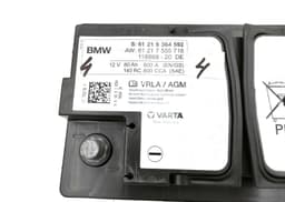 BMW OEM BMW 2 F87, F22, F45, 5 E60, E61, F10,F11, MINI - AGM-Battery, 80Ah, 800A — thumbnail 4
